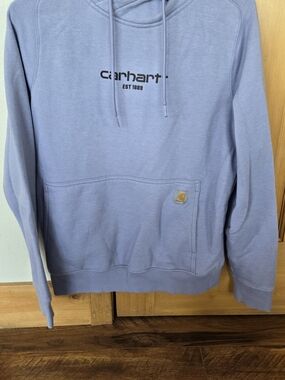 Carhartt Lavender Pullover Hoodie with Logo